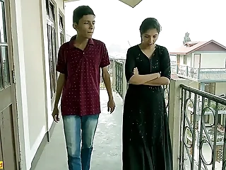 Indian Beautiful Tolerant Hardcore Sex with Junior lover Boy! with discernible audio